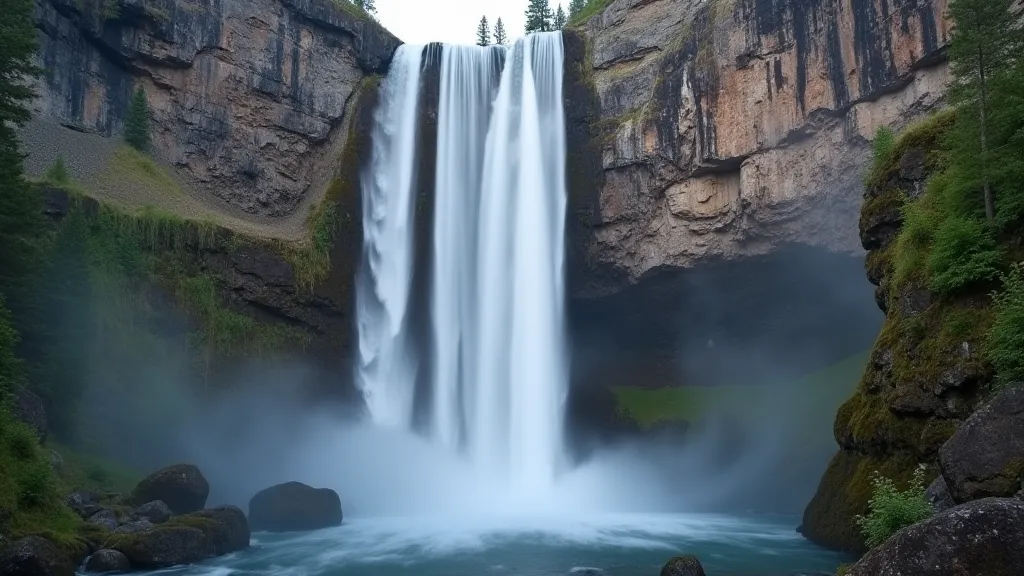 Bridal Veil Falls in Colorado