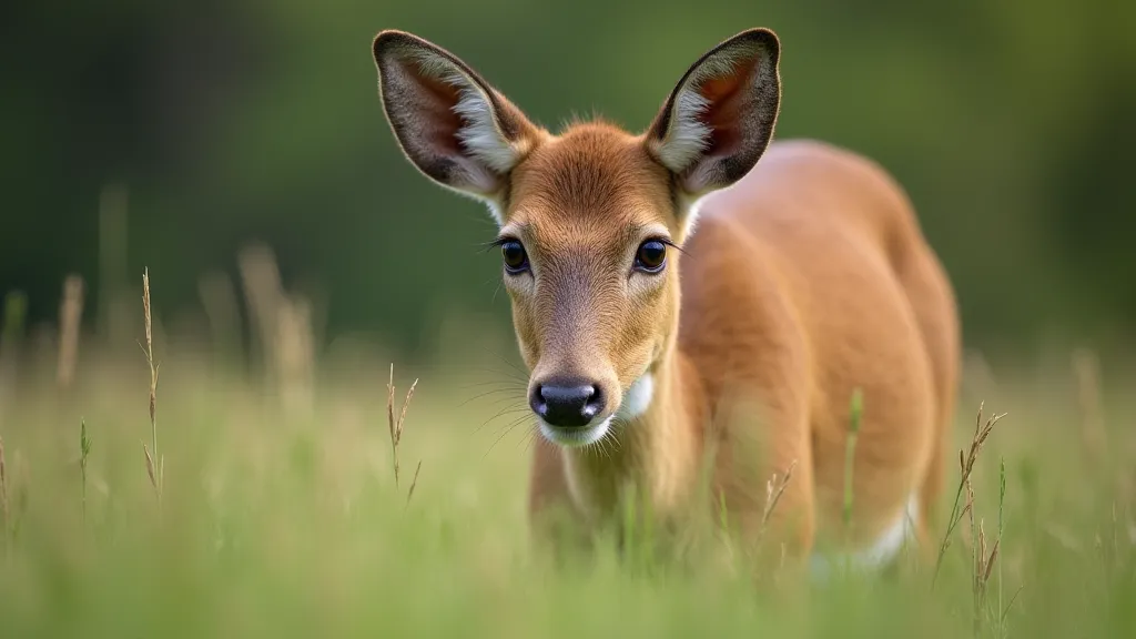 Deer in a meadow