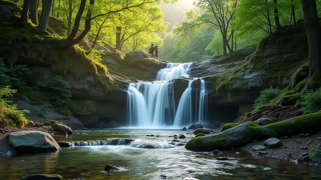 Scenic Waterfall