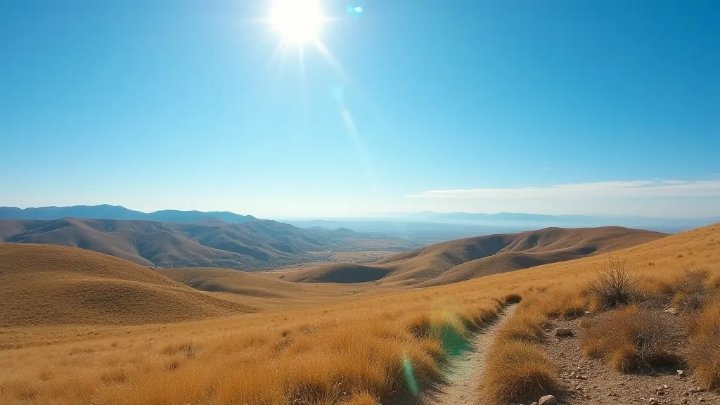 Scenic view of the Pacific Crest Trail