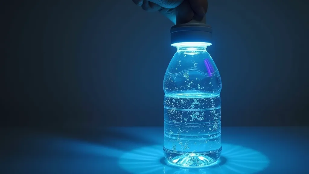 UV water purifier in a bottle