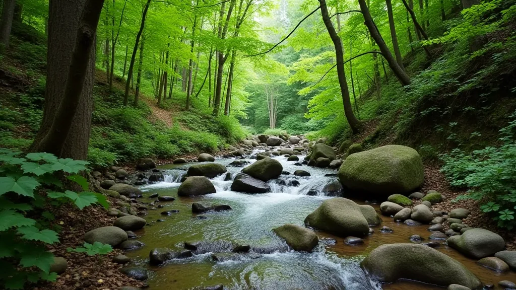 West Fork Trail creek view